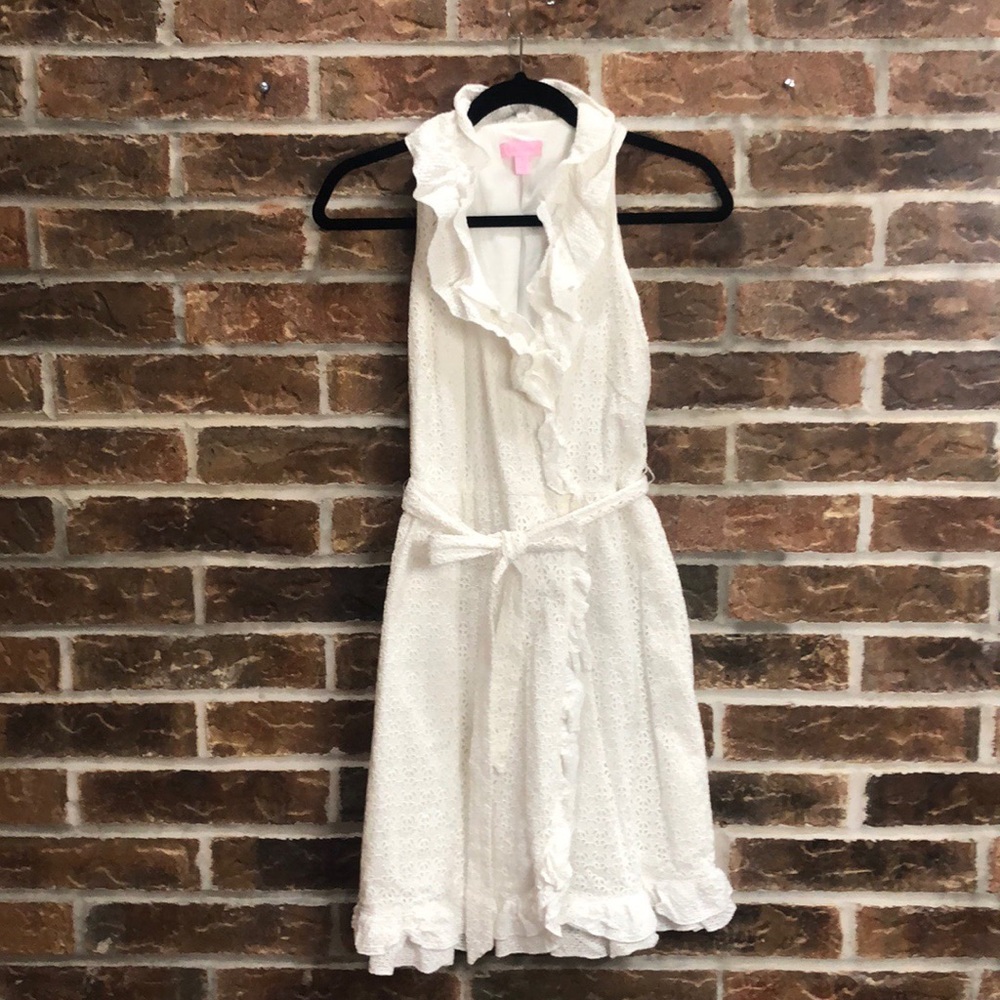 Lilly Pulitzer Eyelet Ruffle Dress